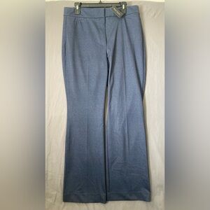 White House Black Market Womens The Slim Boot Trouser/Dress Pants Size 14 Indigo